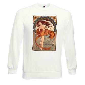 Sweat Noughty Girl - white